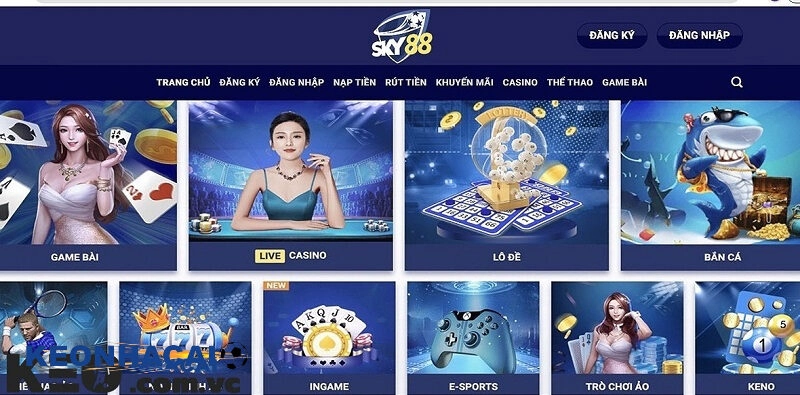 SKY88 với thông tin đánh giá chi tiết nhất